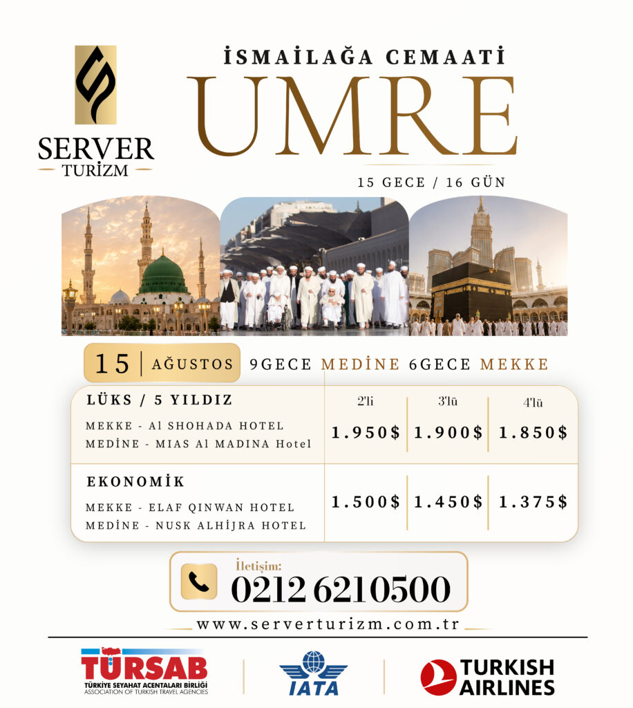 İsmail Ağa Cemaati Umre programı