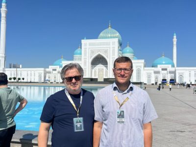 Özbekistan kültür turu İmam Buhârî Merkezi ziyaretinden kare