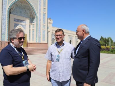 Server Turizm Özbekistan turu İmam Buhârî Merkezi heyet ziyareti